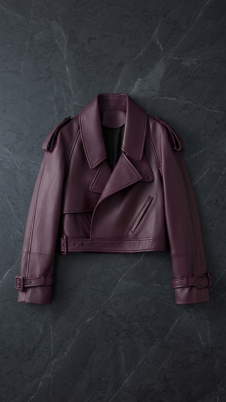 Antonia Deconstructed Leather Jacket – Luxury Asymmetrical Moto Outerwear