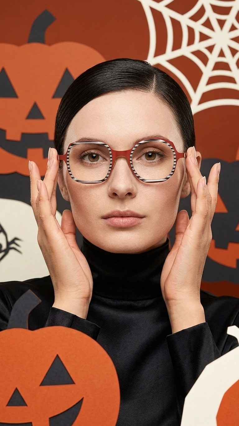 Asymmetric Handmade Metal Optical Frames